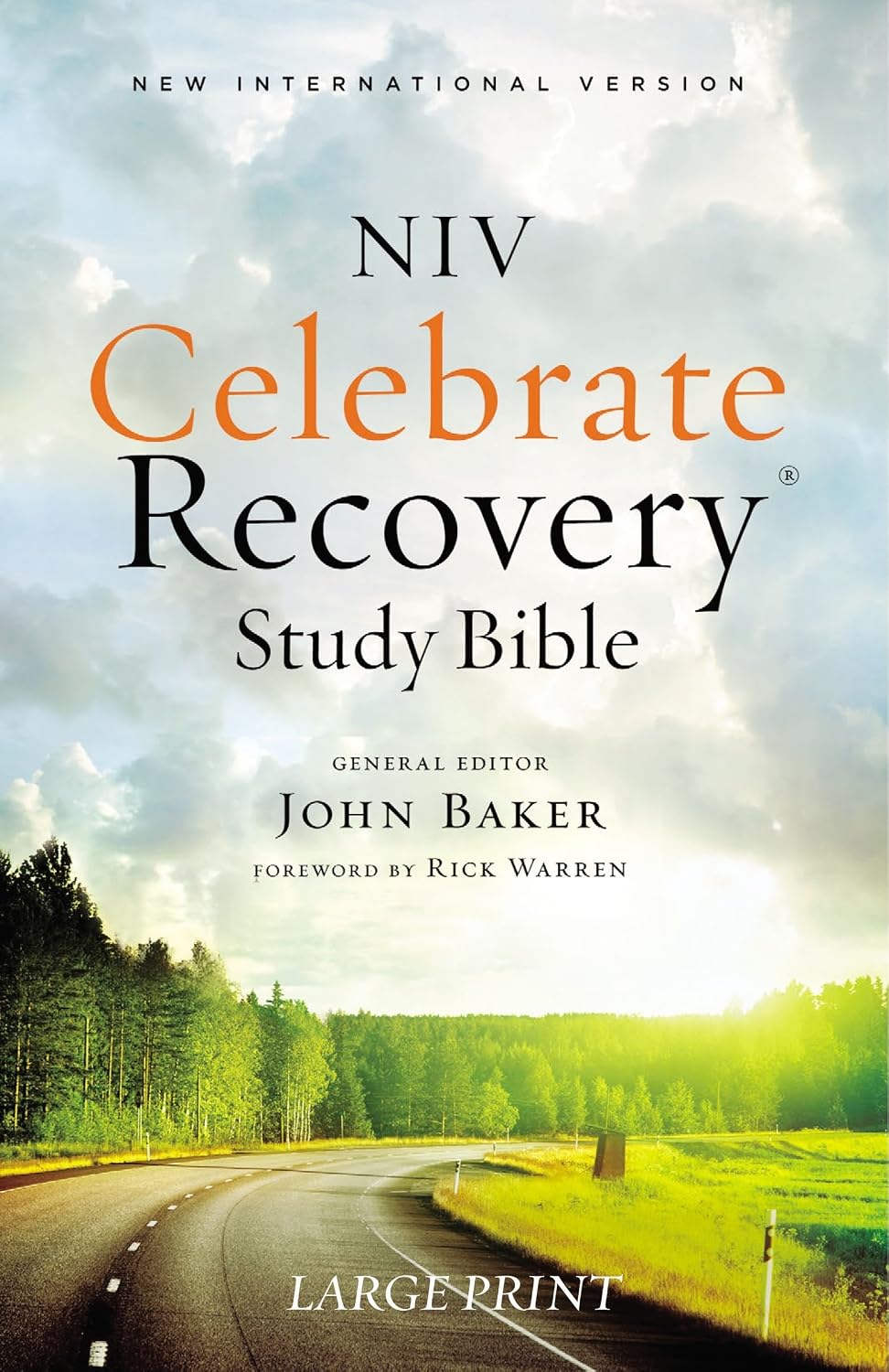 NVI, Biblia de estudio Celebrate Recovery, letra grande, tapa blanda
