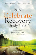 NVI, Biblia de estudio Celebrate Recovery, letra grande, tapa blanda