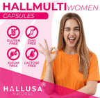 HallMultiWomen – Multivitamínico para Mujeres 60 Cápsulas
