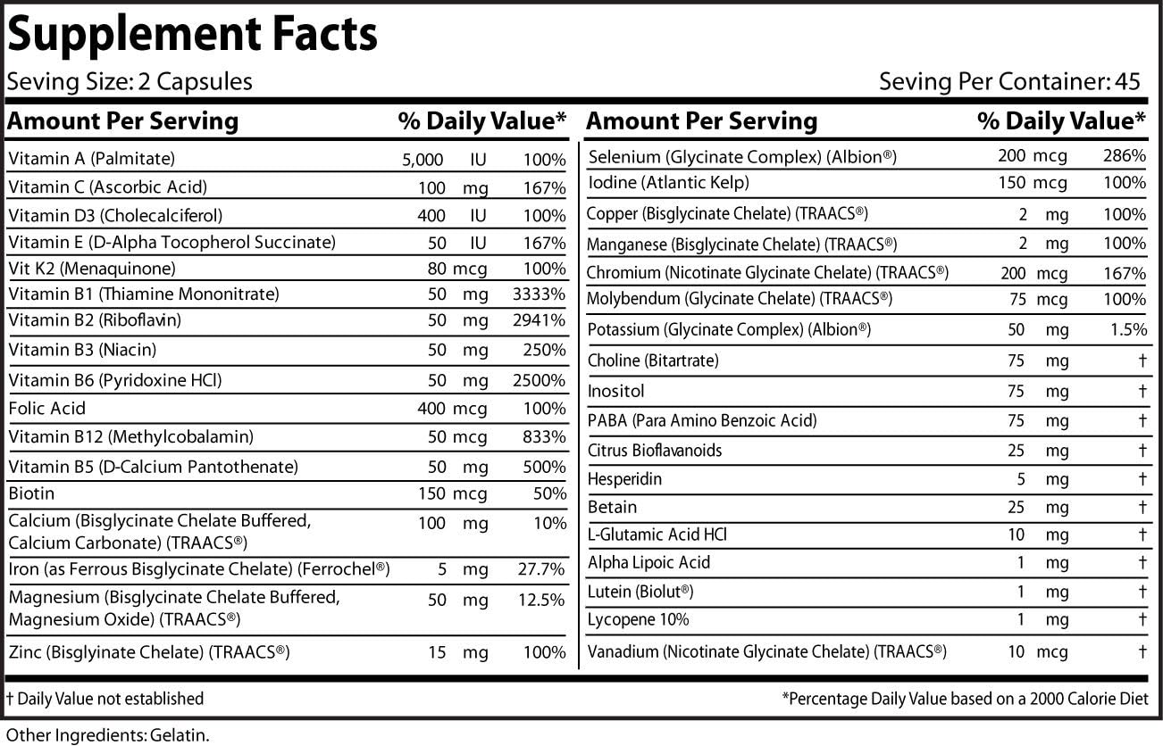 PPN Complete Multi Vitamin™ (Suministro para 45 días)