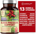 N1N Premium Blood Pressure Support con Espino Blanco e Hibisco, Suplemento Natural para la Circulación y Salud General, 90 Cápsulas