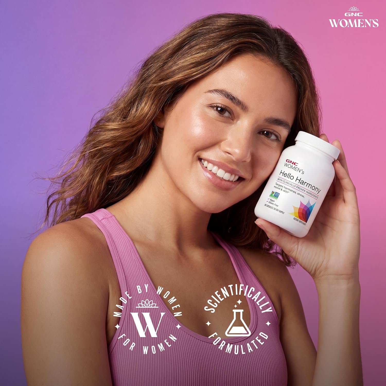 GNC Women's Hello Harmony - Apoyo Hormonal para Mujeres