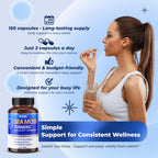 Sotalix Sea Moss Cápsulas con Ashwagandha, Cúrcuma y Complejo Mineral - 150 Cápsulas