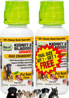 Líquido para perros con arándano y D-manosa – Apoyo renal y de vejiga de Liquid-Vet
