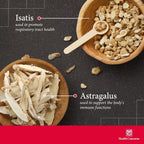 Health Concerns Astra Isatis – Complemento de Defensa Inmunitaria y Salud Respiratoria – Fórmula Tradicional China – 270 Cápsulas