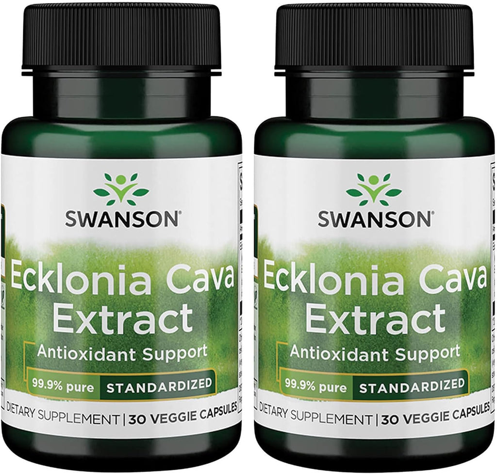 Swanson Ecklonia Cava Extracto 53 mg, 30 Cápsulas Veganas