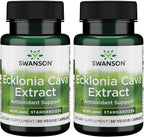 Swanson Extracto de Ecklonia Cava - Estandarizado 30 Cápsulas Vegetales (Pack de 3)