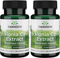 Swanson Ecklonia Cava Extract - Extracto de Ecklonia Cava Estandarizado - 30 Cápsulas Veganas (2 Paquetes)
