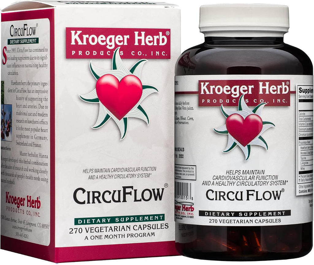 Kroeger Herb Circuflow Cápsulas (Pack de 2)