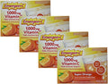 Emergen-C Vitamin C Flavored Fizzy Drink Mix Packets, Super Orange 30 ea ( Pack of 4)