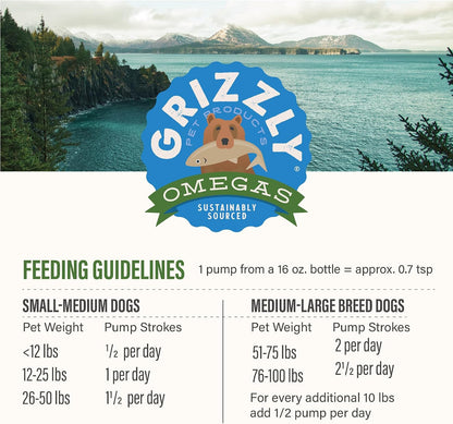 Grizzly Pet Products Algal Plus Omega 3-6-9 Suplemento para Perros y Gatos, 473 ml – Image 6