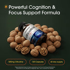 NatureBell Citicolina 500mg - 120 Cápsulas - CDP Colina + Tirosina