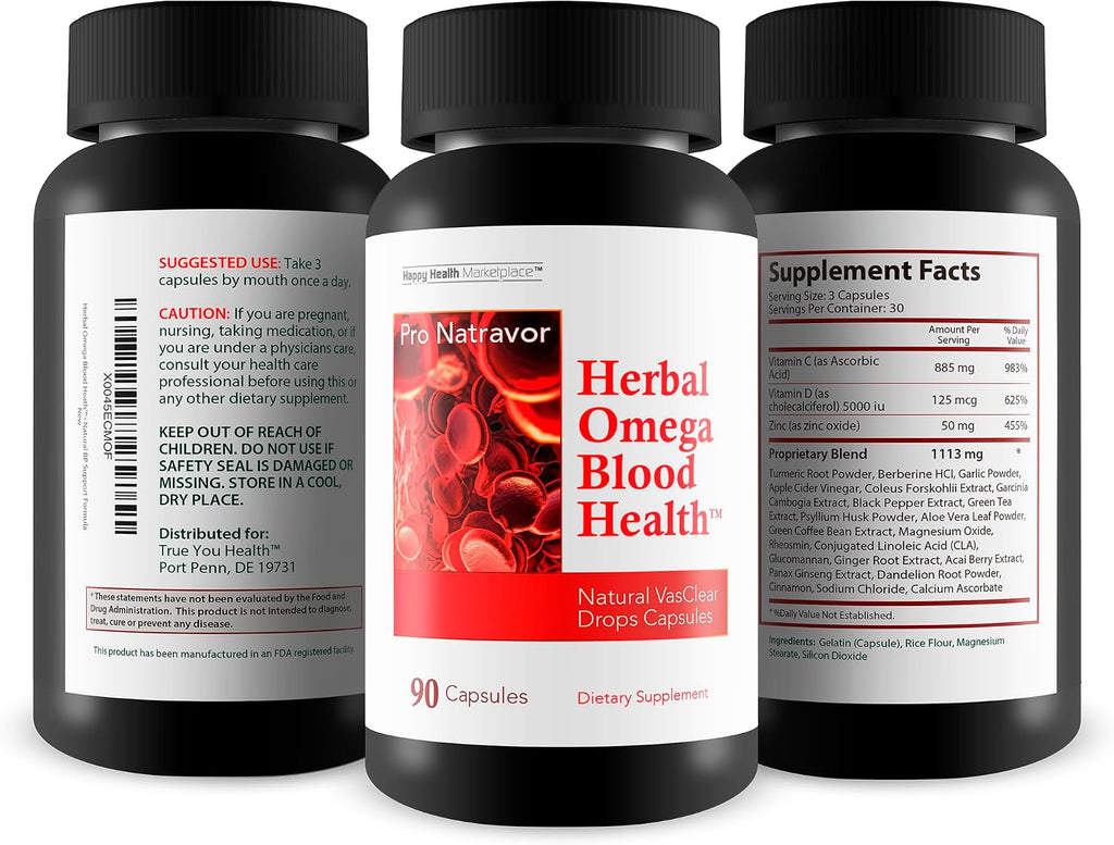 Healthy Blood Flow Circulation Support - Fórmula de Apoyo a la Circulación Sanguínea
