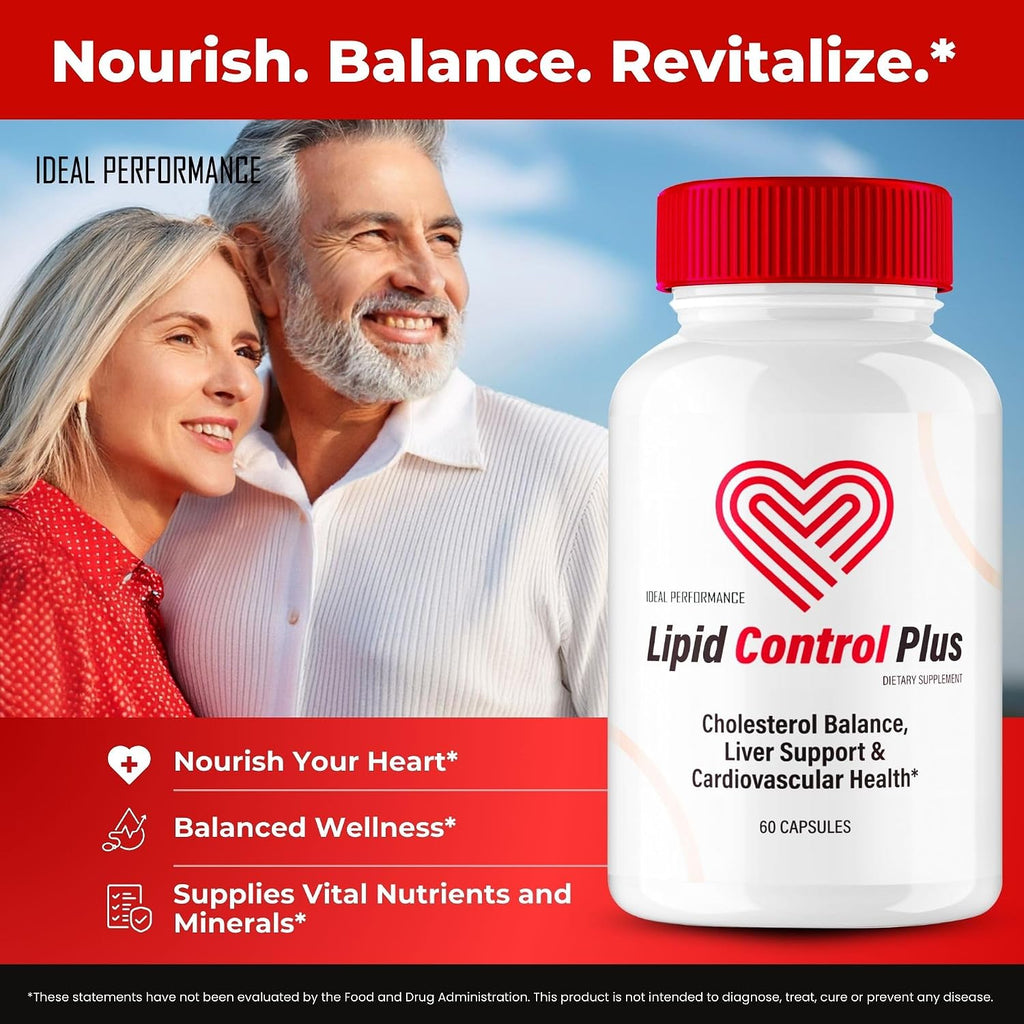 Lipid Control Plus Cápsulas - Fórmula Avanzada para el Control Lipídico (2 Envases)