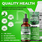 DEDICAD 12in1 Gotas de Artemisa - Complejo Herbal 12 Ingredientes - 60 Días