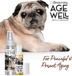 The Blissful Dog Pug Age Well Aromaterapia Roll-On para Perros Mayores