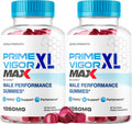 Prime Vigor XL Max Gummies para Hombres (2 Pack) – 120 Gominolas