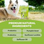 Masticables probióticos para perros con calabaza y enzimas digestivas | 90 unidades