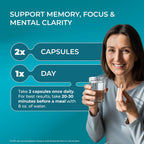 PUREHEALTH RESEARCH Ageless Brain - Suplemento para la Memoria y el Enfoque - 180 Cápsulas