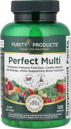 Purity Products Perfect Multi - Multivitamínico Completo con 60 Nutrientes - 120 Cápsulas