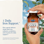 Garden of Life Vitamin Code Raw Iron - 30 Cápsulas Veganas
