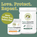 Puppy Complete - Multivitamínico en polvo para perros - 22 dosis