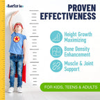 Height Growth Maximizer - Suplemento de Crecimiento con Calcio, Vitamina D3 y Zinc para Niños y Adolescentes - 120 Cápsulas