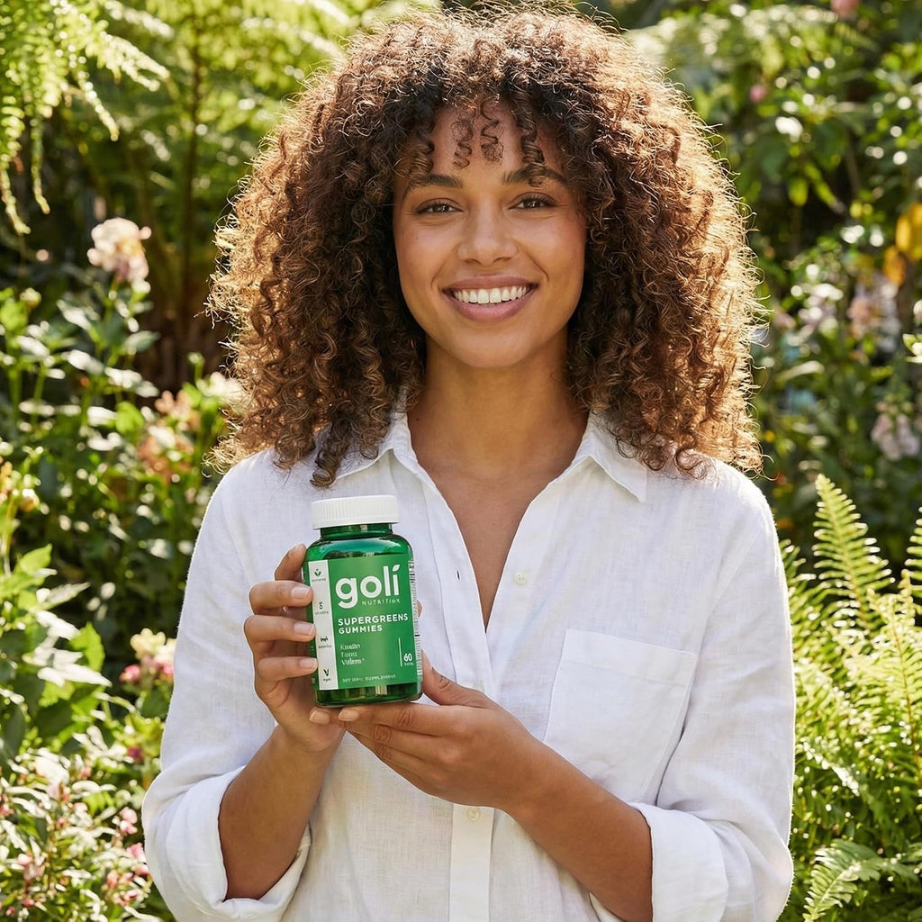 Goli SuperGreen Gominolas Multivitamínicas - 300 Gominolas (Pack de 5)