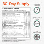 BLADDER SMART Multivitamínico Bajo en Ácido para Vejigas Sensibles - 12 Vitaminas y 9 Minerales - 60 Cápsulas