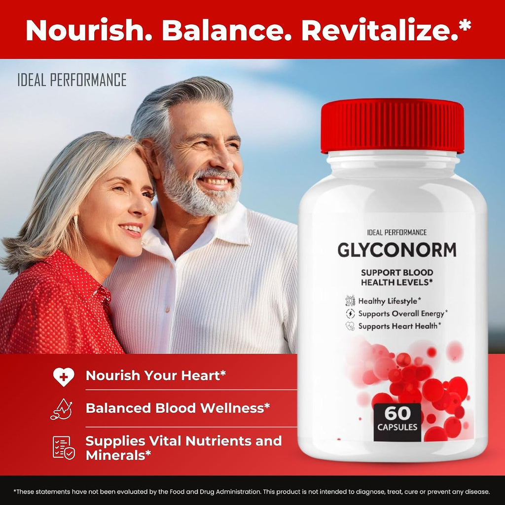 Glyconorm Cápsulas, Suplemento de Apoyo Glyconorm - Máxima Potencia, Fórmula Natural (3 Envases)