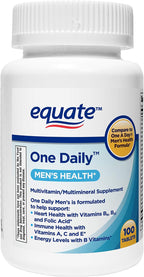 Equate Men's Daily Multivitamin, 100 Tablets