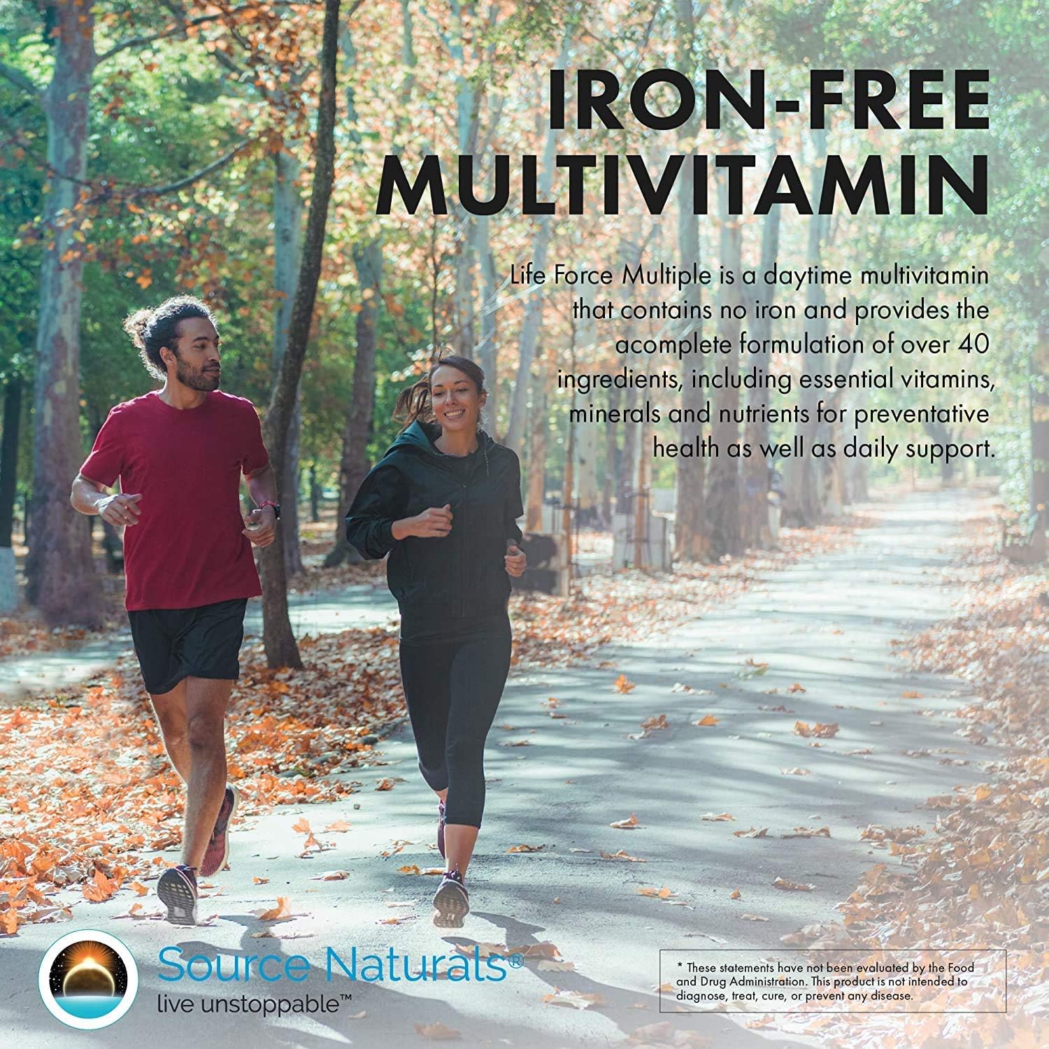Source Naturals Life Force Multiple Multivitamínico de Alta Potencia - 120 Comprimidos