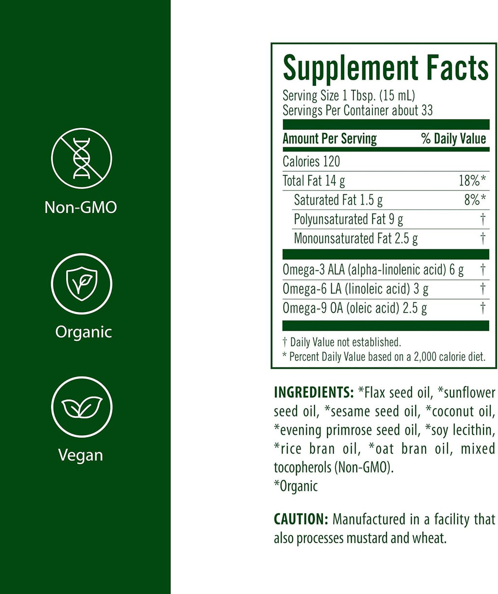 Flora Udo's Choice Omega 369 Oil Blend, 500 ml