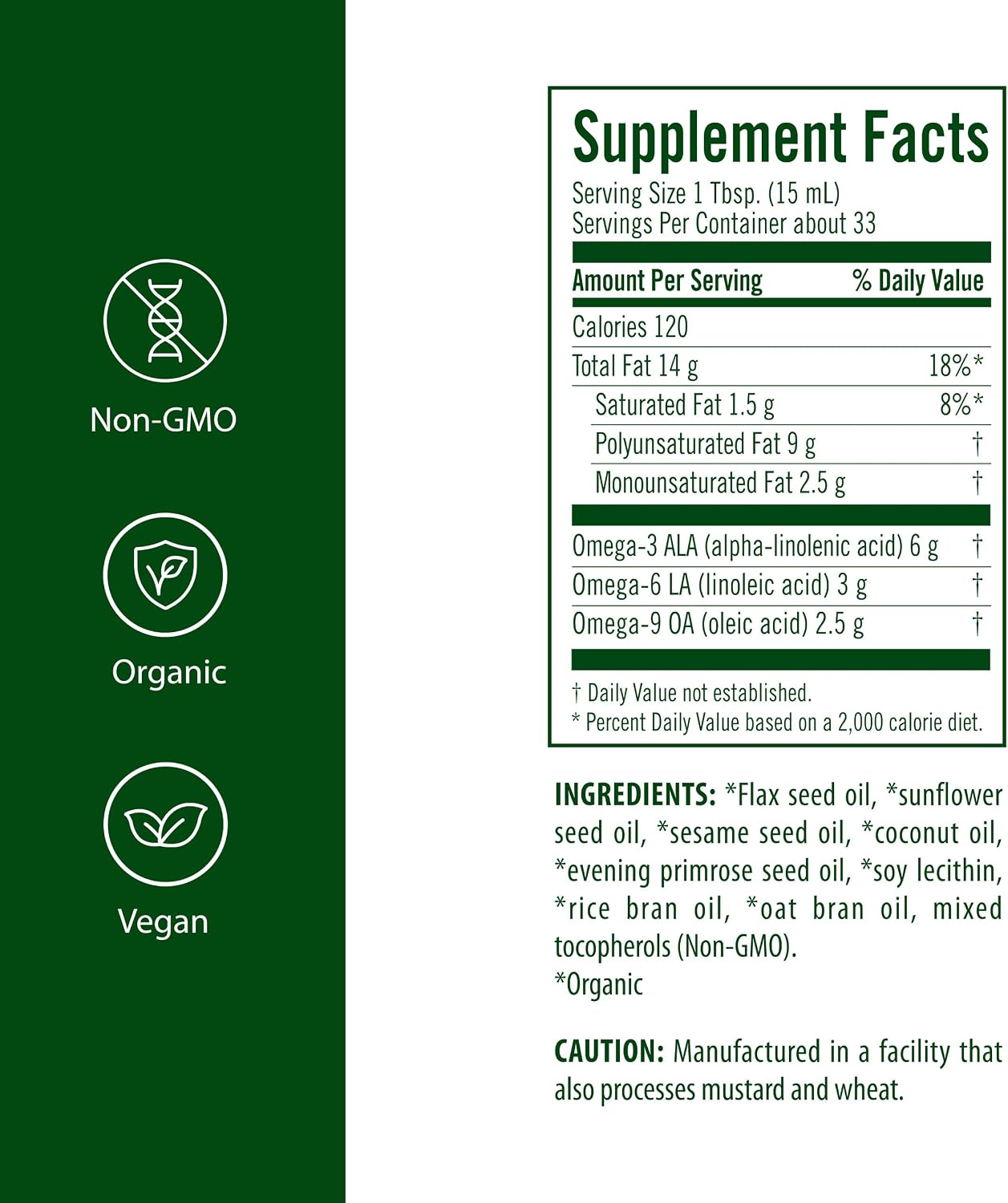 Flora Udo's Choice Omega 369 Oil Blend, 500 ml