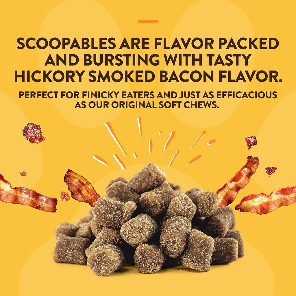 NaturVet Scoopables Multivitamínico Completo para Perros - Sabor a Bacon Ahumado - 312g