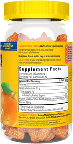 Nature Made Vitamina C 1000 mg Gominolas para el Sistema Inmunológico, 80 unidades