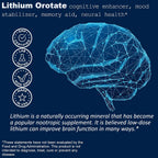 Monolito de LifeLink (Orotato de litio) | 135 mg x 100 comprimidos