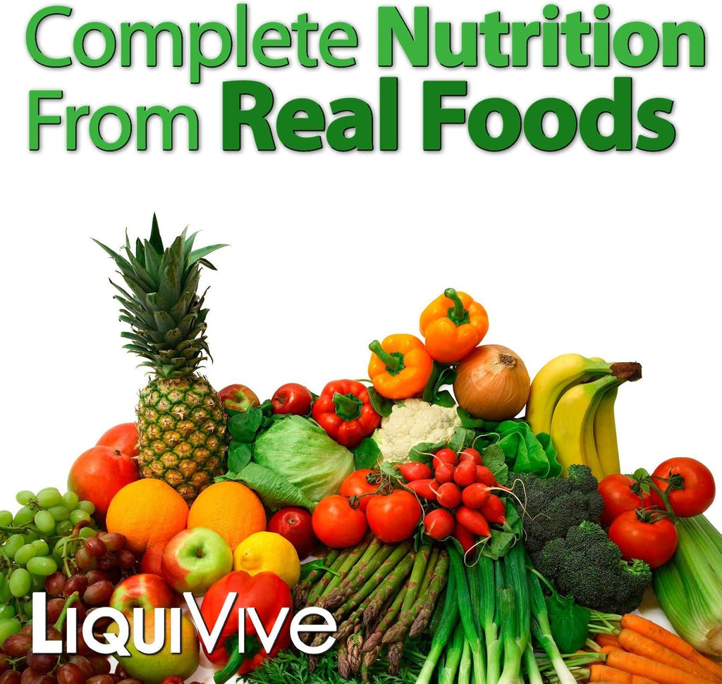LiquiVive Liquid Vitamins Mega Nutrition - Multivitamínico Líquido Vegano, 946 ml