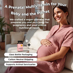 Future Kind Vitamina Prenatal - Embarazo, Lactancia y Bienestar con DHA y L-Metilfolato - Suplemento de Folato para Mujeres con Vitamina D, E, Hierro, Omega-3 y Biotina (60 Cápsulas)