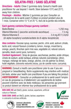 Gomitas de biotina de alta potencia Jamieson, 100 unidades