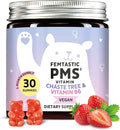Bears with Benefits – Gominolas de Apoyo para el Síndrome Premenstrual (PMS) con Vitamina B6 y Melisa, 30 unidades