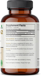 Futurebiotics Vitamina K2 como MK-7 100 mcg, Huesos Fuertes - 300 Cápsulas Vegetarianas
