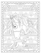 Creative Haven Native American Designs Coloring Book: Su camino a la calma, la serenidad, el alivio del estrés, el zen y la relajación (Libros para colorear para adultos: EE. UU.)