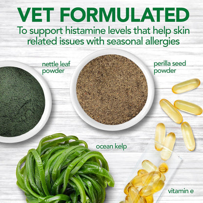 Vet's Best Masticables para Alergias en – Vitamina E: Antioxidante que contribuye a proteger las células del daño – Image 3