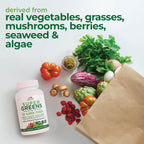 Country Farms Super Greens Vegicaps - 32 Superalimentos en Cápsulas Vegetales, 60 Cápsulas (30 Días)