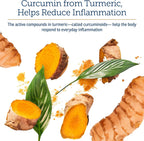 Rx Vitamins CurcuWIN - Curcumin for Dogs & Cats - Vitamins and Supplements, Allergy Relief - Provides Immune Support & Aids Digestive Support - Joint Supplement - 90ct