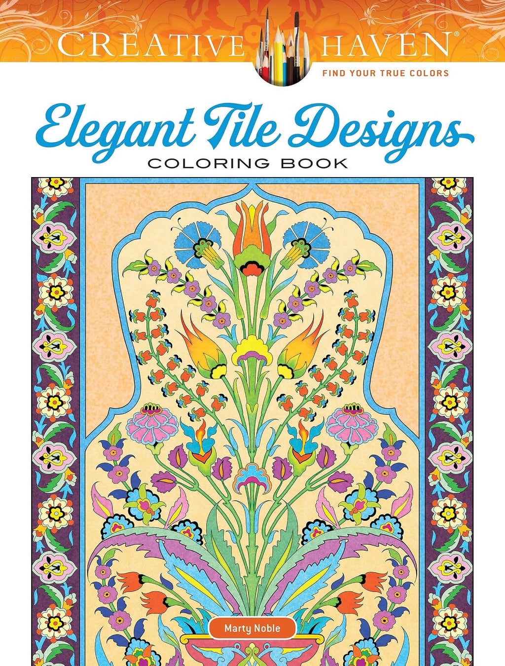 Creative Haven. Libro de colorear de diseños de azulejos elegantes (libros de colorear para adultos: arte y diseño)