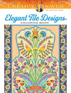 Creative Haven: Elegant Tile Designs - Adult Coloring Book