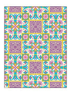Creative Haven: Elegant Tile Designs - Adult Coloring Book
