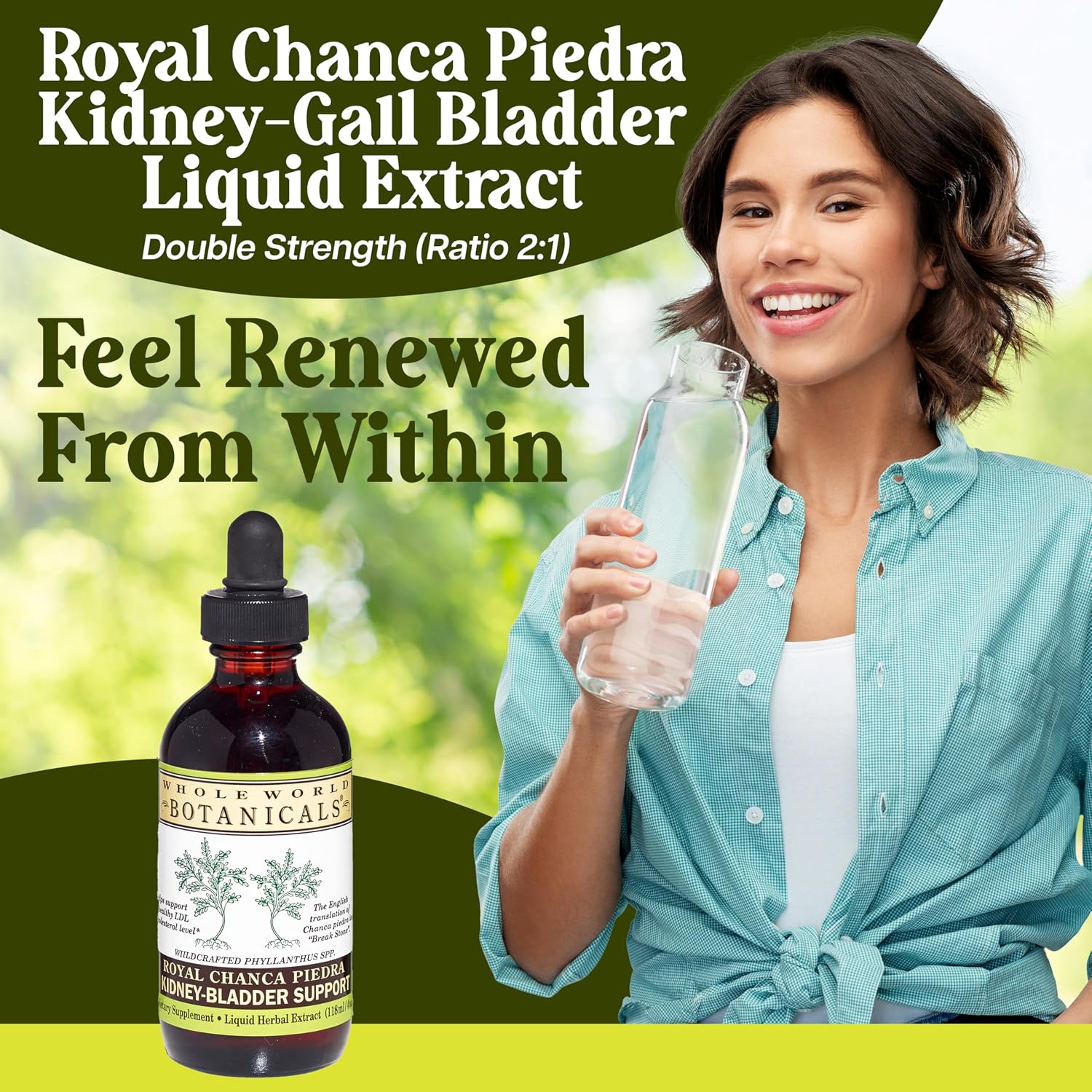 Royal Chanca Piedra – Extracto Líquido 4 oz – Apoyo Renal y Vesical